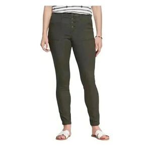Universal Thread Women's Charcoal Gray Cotton/Poly/Spandex High Rise Skinny Jean